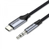 Vention USB Type-C to 3.5mm 1m Black (BGKHF) - зображення 1