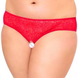   SoftLine Жіночі стрінги - String 2467, Plus Size, червоні (55912467310)