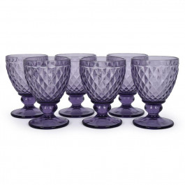 Maison Набор пурпурных бокалов для вина Toscana , 6 шт (48752)