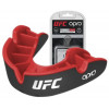 Opro UFC Silver Level Adult Mouthguard Black/Red (102514001) - зображення 1