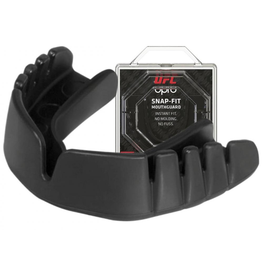 Opro UFC Snap-Fit Youth Mouthguard Black (002263001) - зображення 1