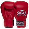 Top King Рукавички боксерські шкіряні Ultimate TKBGUV / розмір 16oz, червоний - зображення 1