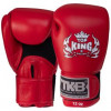 Top King Рукавички боксерські шкіряні Ultimate Air TKBGAV / розмір 16oz, червоний - зображення 1