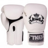Top King Рукавички боксерські шкіряні Super Air TKBGSA / розмір 14oz, білий - зображення 1