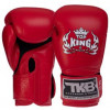 Top King Рукавички боксерські шкіряні Super Air TKBGSA / розмір 10oz, червоний - зображення 1