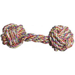   Pet Nova Іграшка для собак  Гантель із бавовняної нитки 17 см (ROPE-DUMBBEL-17CM)