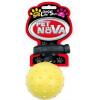 Pet Nova Игрушка для собак  Мяч с ремешком  6 см желтый (RUB-ROPEBALL-M-YL ) (5904378732370) - зображення 1