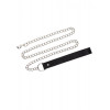 Taboom Повідець з карабіном та чорною петлею Chain Leash, сріблястий (TB17105) - зображення 2