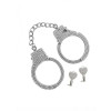 Taboom Наручники з камінням Diamond Wrist Cuffs Silver (TB17136) - зображення 1