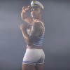 JSY Sexy Lingerie Еротичний костюм моряка  9109 One Size (SX0431) - зображення 5