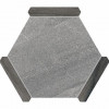 Monopole Sacramento Gris Ebano 22*25 Плитка - зображення 1