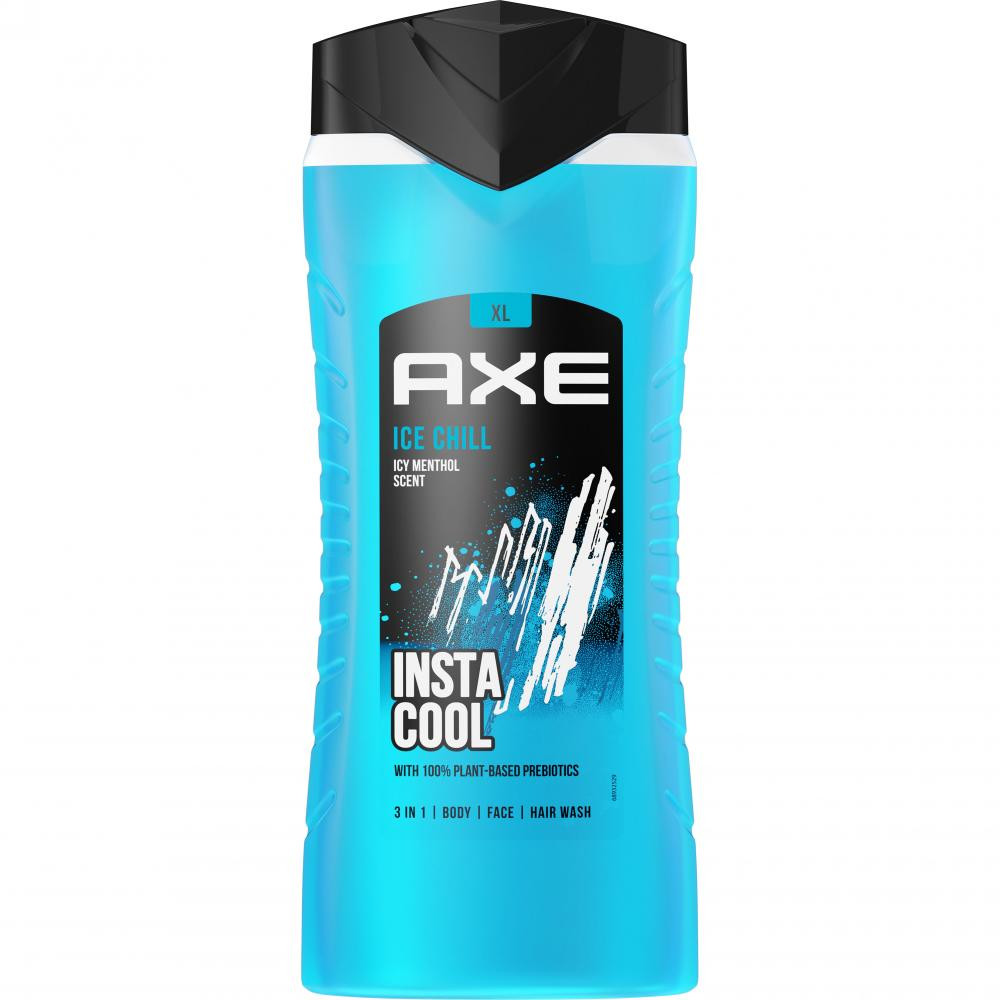 Axe Гель для душу  Айс Чил 400 мл (8717163648667) - зображення 1