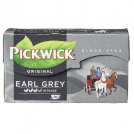 Pickwick Чай чорний  Earl Grey з ароматом бергамоту, 20х2 г (8711000008416)