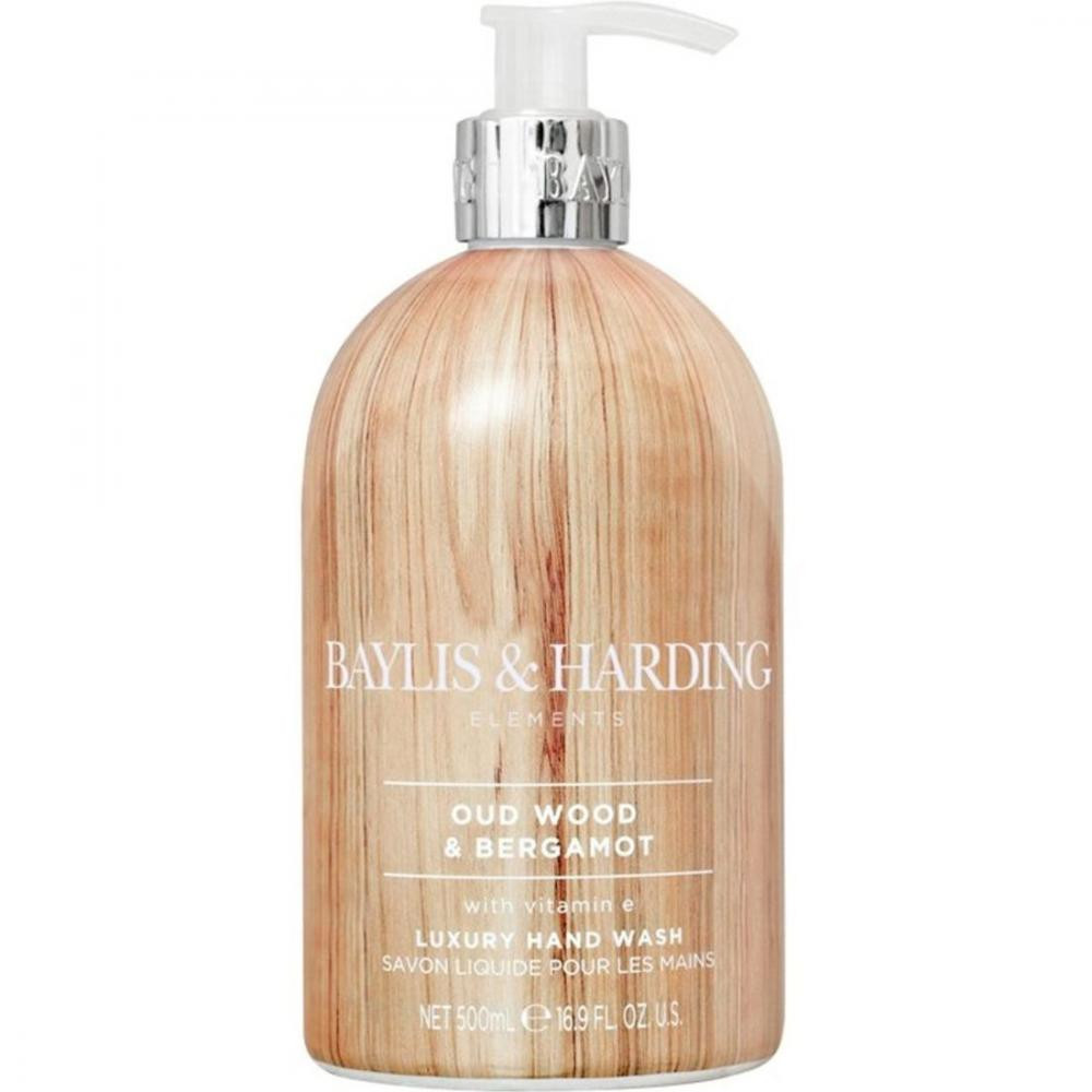 Baylis & Harding Elements Oud Wood & Bergamot рідке мило для рук 500 мл - зображення 1