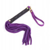 DS Fetish Флогер  Leather flogger S purple (292300123) - зображення 2