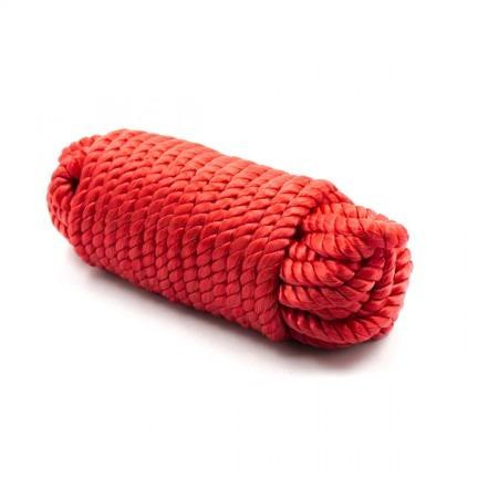 DS Fetish Мотузка для зв&#39;язування 5 метрів, червона (362005012) - зображення 1