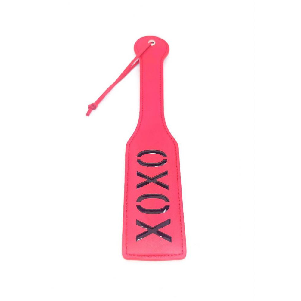 DS Fetish Шльопалка червона квадратна OXOX PADDLE 31,5 см (282031001) - зображення 1