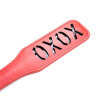 DS Fetish Шльопалка червона овальна OXOX PADDLE 31,5 см (282019001) - зображення 2