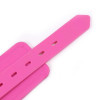 DS Fetish Силіконові наручники Silicone hand cuff pink (251300154) - зображення 6