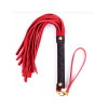 DS Fetish Флогер  Leather flogger S red (292000123) - зображення 1