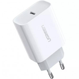   UGREEN CD127 30W Type-C PD Wall Charger White w/Type-C to Type-C cable (90472)