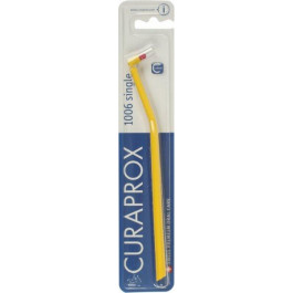 Curaprox Зубная щетка монопучковая  CS 1006 Single & Sulcular 6 мм Желтая/розовая (CS 1006-012)
