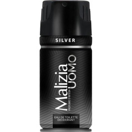   Malizia Дезодорант-спрей для мужчин  Silver Deodorant 150 мл (8003510014033)