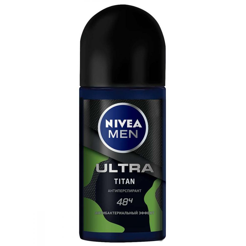 Nivea Дезодорант-антиперспирант  Men Ultra Titan с антибактериальным эффектом 50 мл (4005900747204) - зображення 1