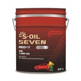   S-OIL Seven RED #7 SN 10W-40 20л