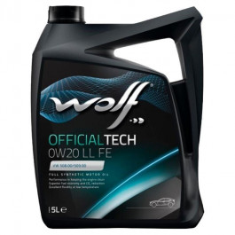   Wolf Oil OFFICIALTECH 0W-20 LL FE 5л