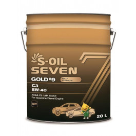   S-OIL SEVEN GOLD 5W-40 20л