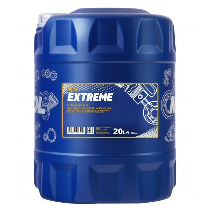 Mannol Extreme 5W-40 20л - зображення 1