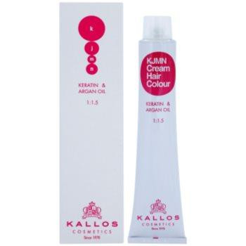 Kallos KJMN фарба для волосся з кератином та аргановою олією відтінок 11.1 Very Light Ash Blond Extra  100  - зображення 1