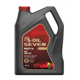 S-OIL SEVEN RED #9 5W-30 4л