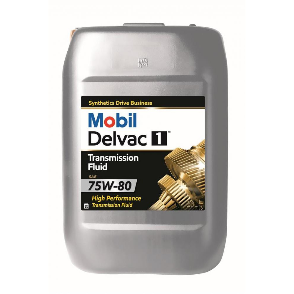 Mobil Delvac 1 Transmission Fluid 75W-80 20л - зображення 1