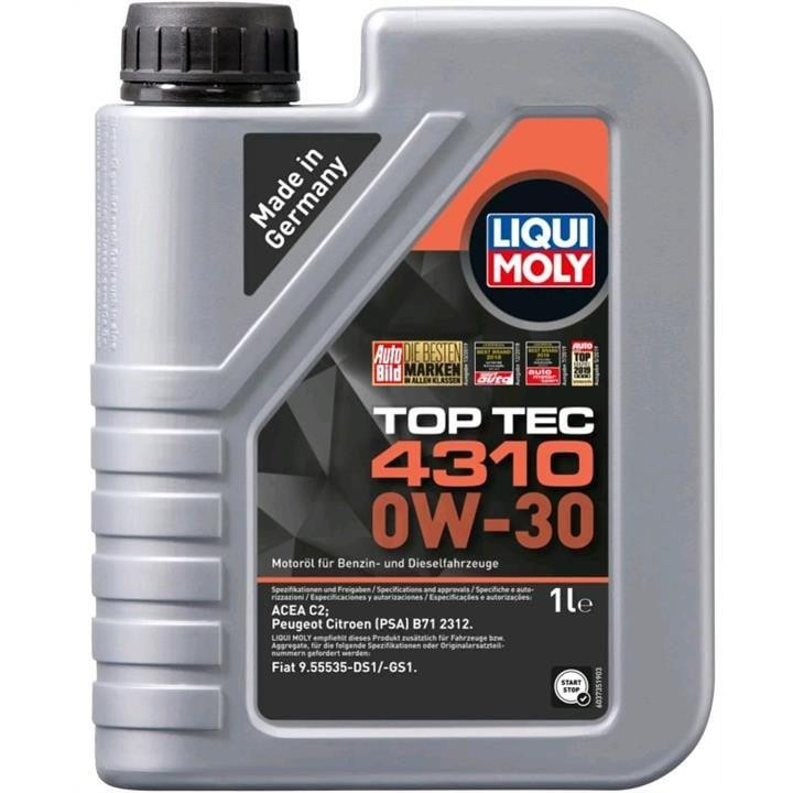 Liqui Moly Top Tec 4310 0W-30 1л - зображення 1