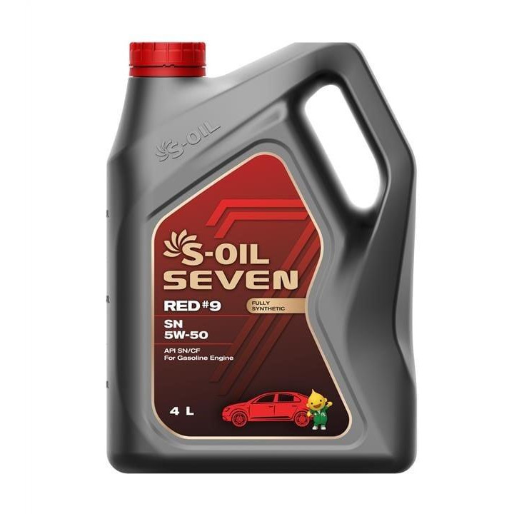 S-OIL SEVEN RED #9 SN 5W-50 4л - зображення 1