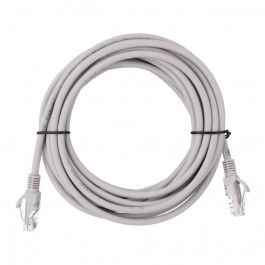   2E UTP CAT5e 26AWG RJ45 7/0.16 Cu LSZH 5m Grey (2E-PC5ECU-5LSZH-GRY)