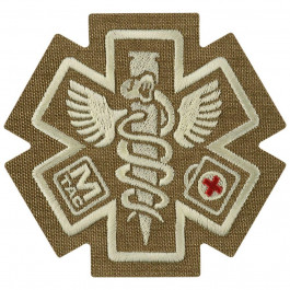   M-Tac Нашивка  Paramedic (Haft) - Coyote (51432005)