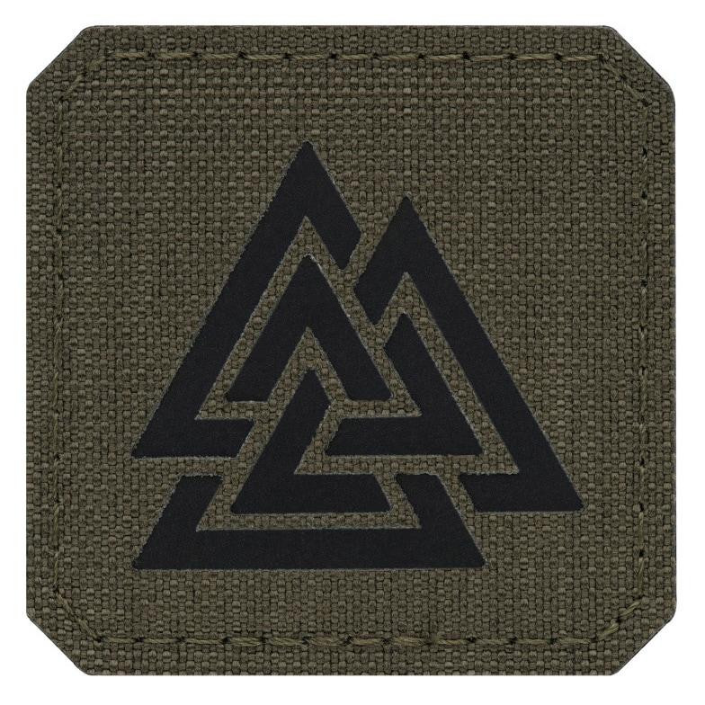 M-Tac Пластир  Valknut Laser Cut Ranger зелений/чорний (51162232) - зображення 1