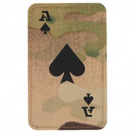   M-Tac Нашивка  Ace Of Spades Laser Cut - Multicam/Black (51109802)