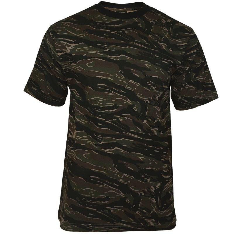 Mil-Tec Футболка камуфляжна  T-Shirt Тiger stripe M (11012034-903) - зображення 1