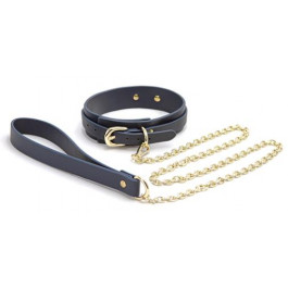   NS Novelties Bondage Couture Collar & Leash, синий (657447103216)