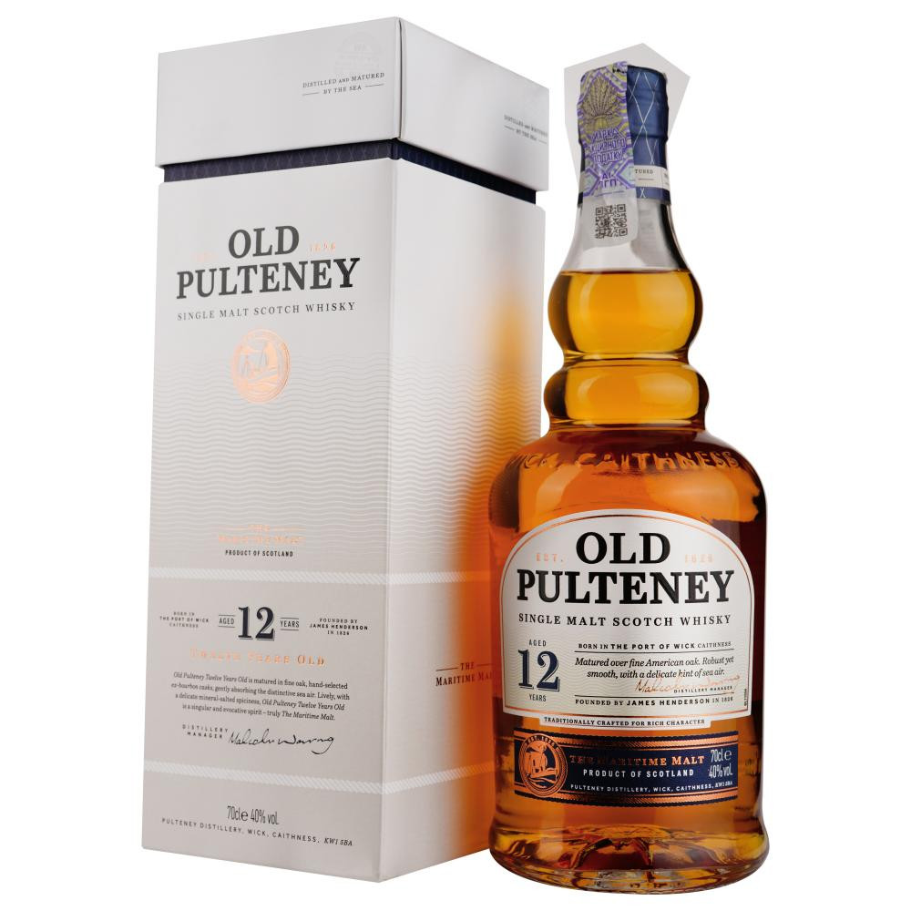 Old Pulteney Віскі , 12 років, 0.7 л (5010509060028) - зображення 1