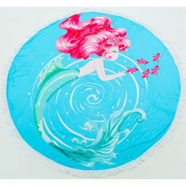 MirSon Пляжное полотенце  №5058 Summer Time Mermaid 150x150 см