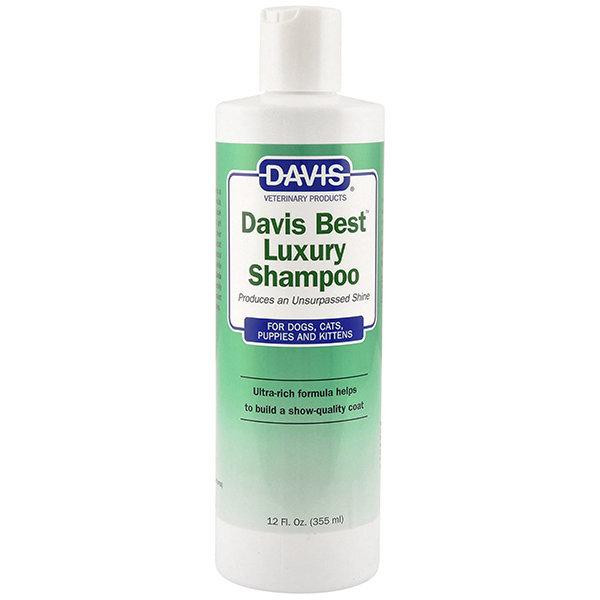 Davis Veterinary Шампунь-концентрат  Best Luxury Shampoo для блиску вовни у собак і котів 355 мл (52252) - зображення 1