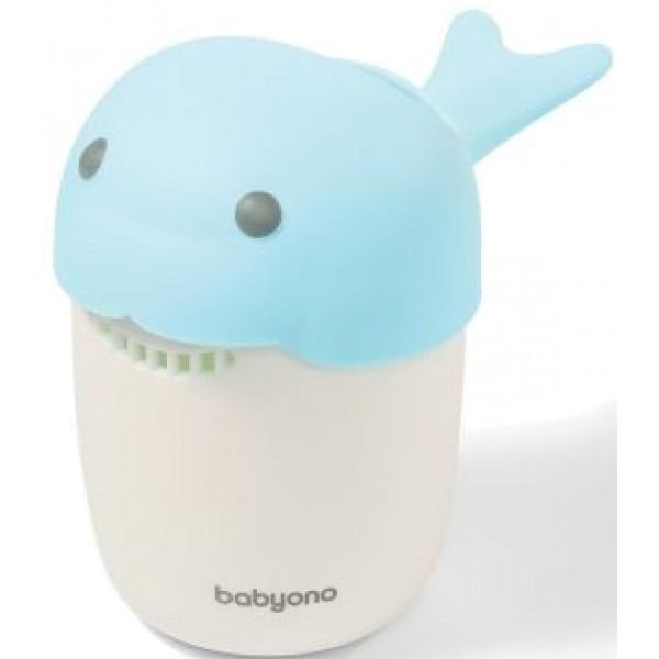 BabyOno Кружка для мытья головы Whale, синий(1344/01) - зображення 1