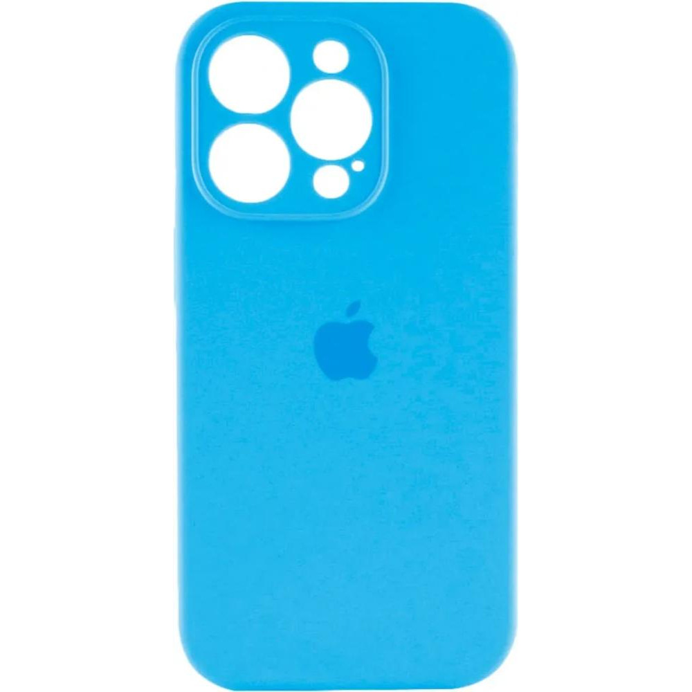 Borofone Silicone Full Case AA Camera Protect for Apple iPhone 14 Pro Light Blue (FullAAi14P-44) - зображення 1