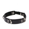 Slash Slave leather collar, black (SL280240) - зображення 1