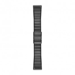   Garmin Ремінець для годинника  fenix 5X/5X plus/6X  QuickFit® 26mm Carbon Gray DLC Titanium